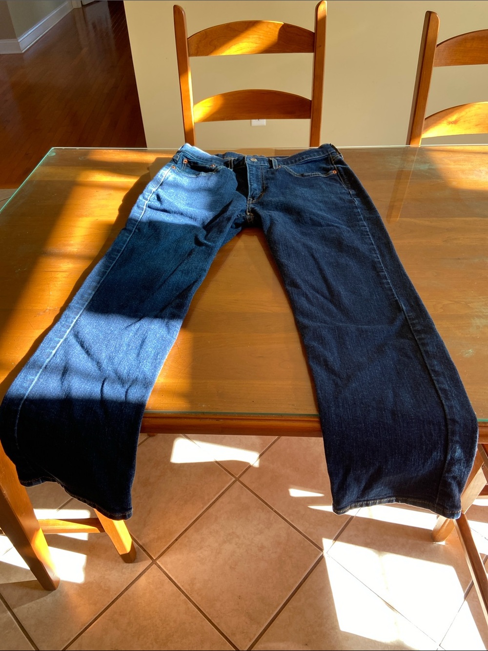 Levi's Men's Blue Relaxed Straight Jeans.
32x30. Great Condition.